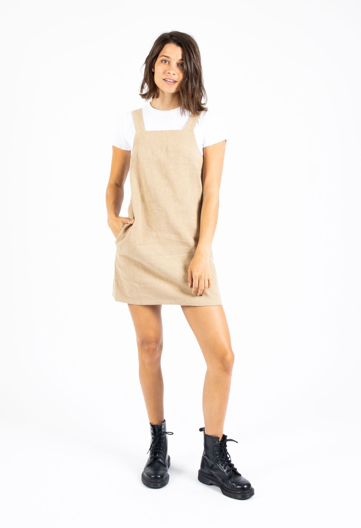 Rusty USA Rundown Mini Dress - Safari