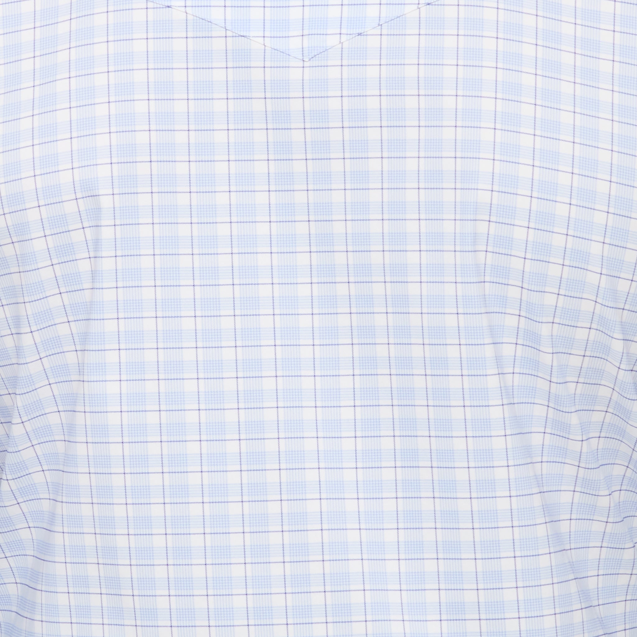 San Antonio :: White And Blue Graph Plaid