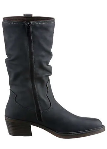 Slouchy Western Boots by Mustang | Look Again