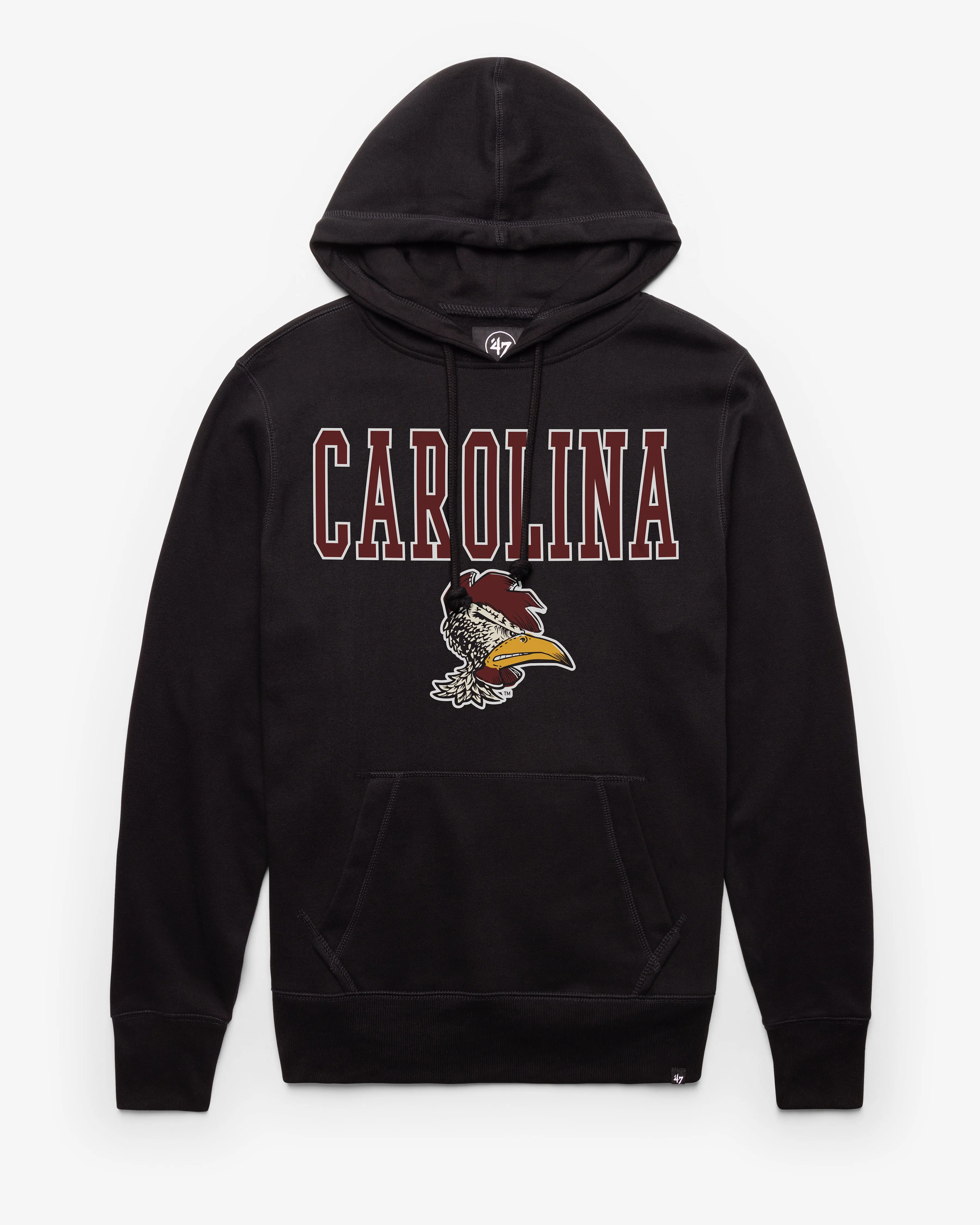 SOUTH CAROLINA GAMECOCKS VINTAGE STRAIGHT BLOCK '47 HEADLINE HOOD