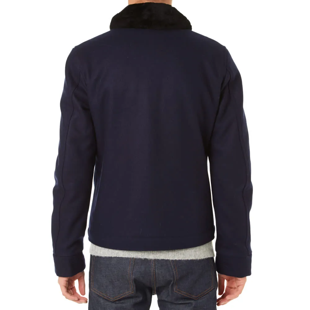 Spiewak Golden Fleece Melton Deck JacketNavy