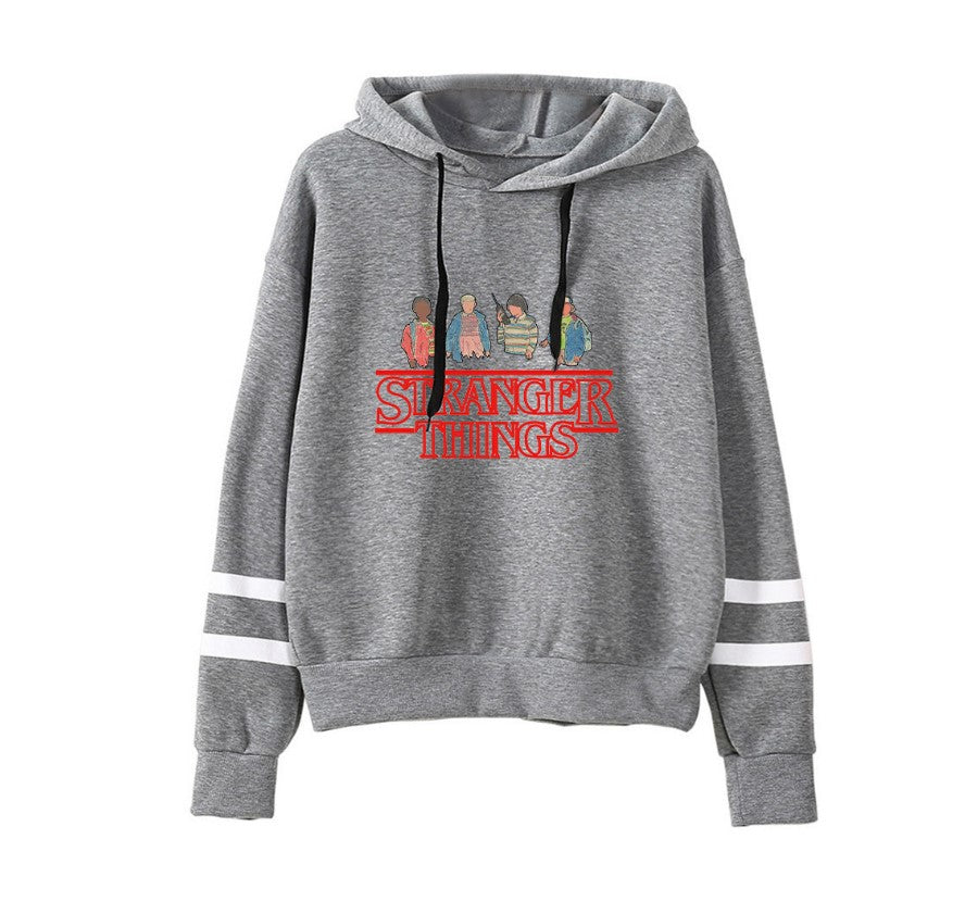 Stranger Things Striped Hoodies