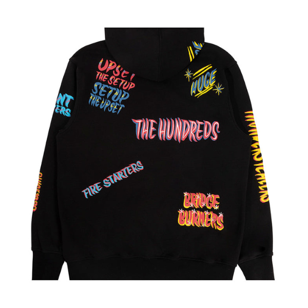 The Hundreds Market Ziphood - Black