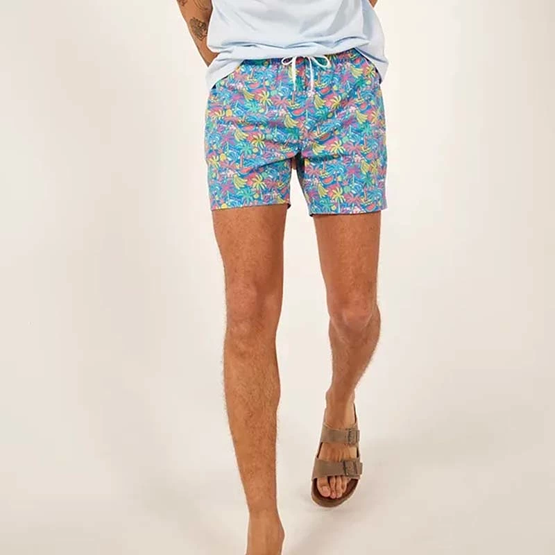 The Tropical Bunch 5.5 inch Swim Shorts