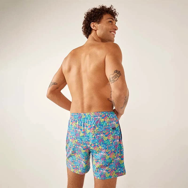 The Tropical Bunch 5.5 inch Swim Shorts