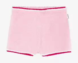 Tipped Sweater Shorts (Pink)