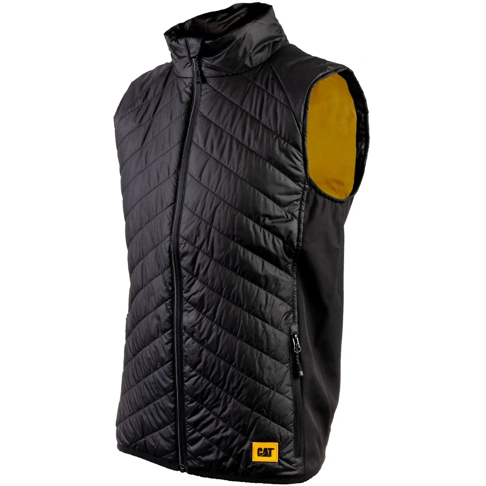 Trades Hybrid Body Warmer  Black/Yellow