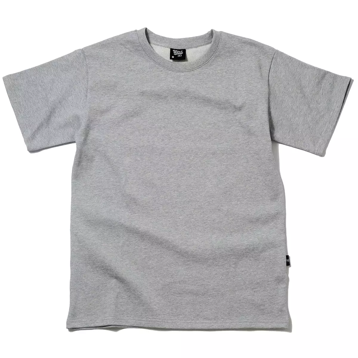 West NYC French Terry Tee Shirt Heather Grey