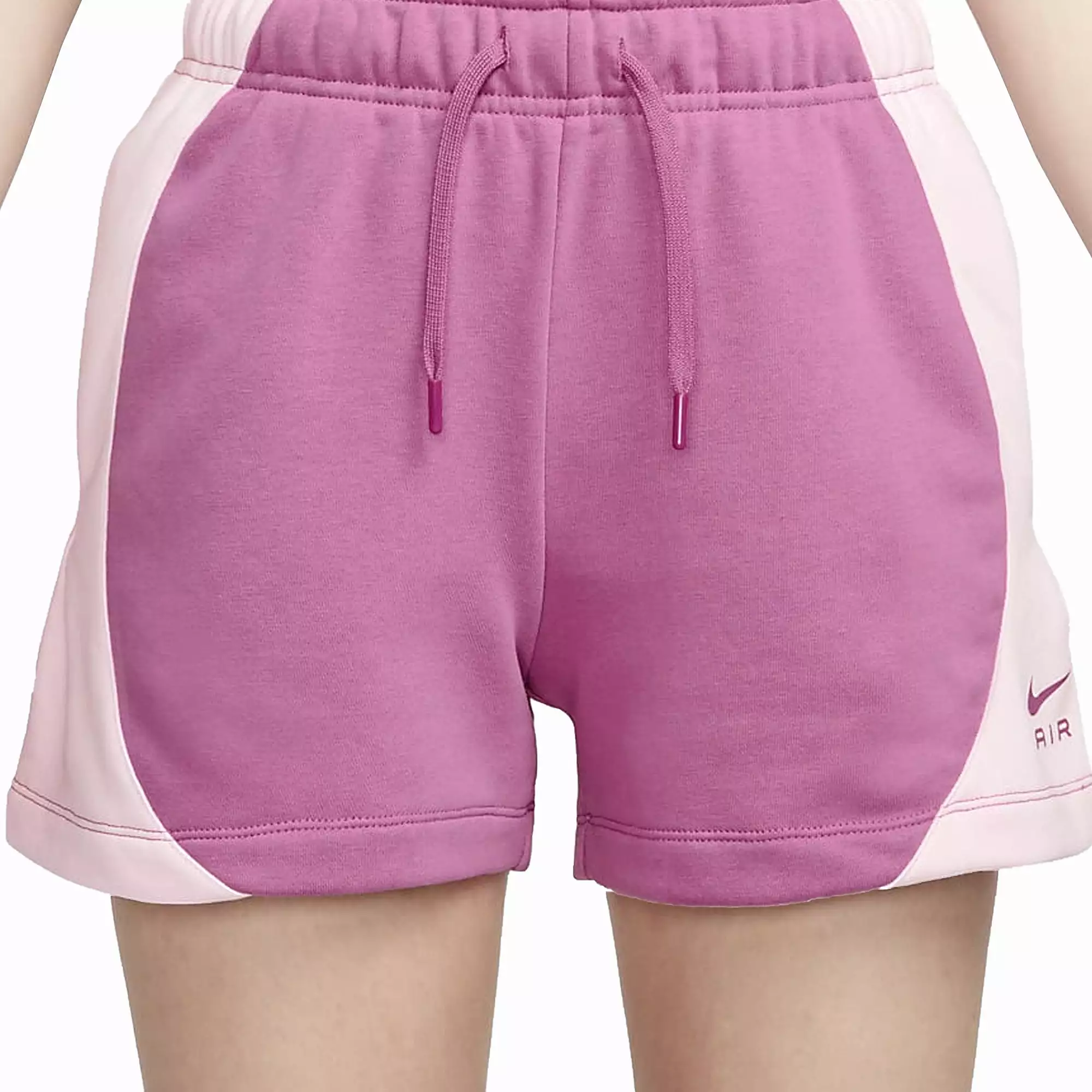 WMN'S MID-RISE FLEECE SHORTS 'COSMIC FUCHSIA/PINK FOAM /COSMIC FUCHSIA'