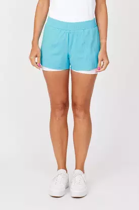 Women Tennis Shorts - Spectrum