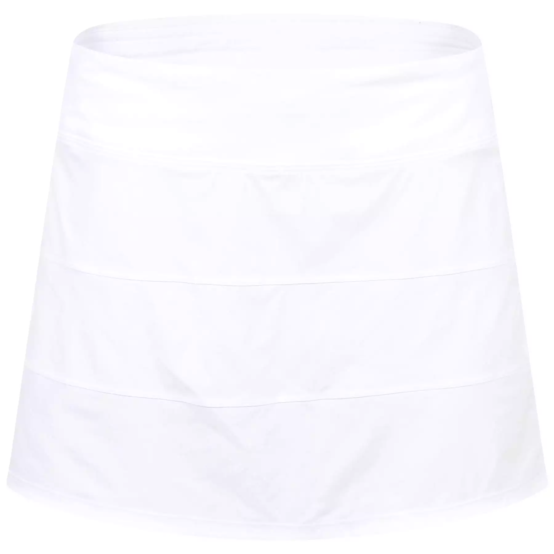 Womens Pace Rival Mid Rise 14 Inch Skirt White - SS24