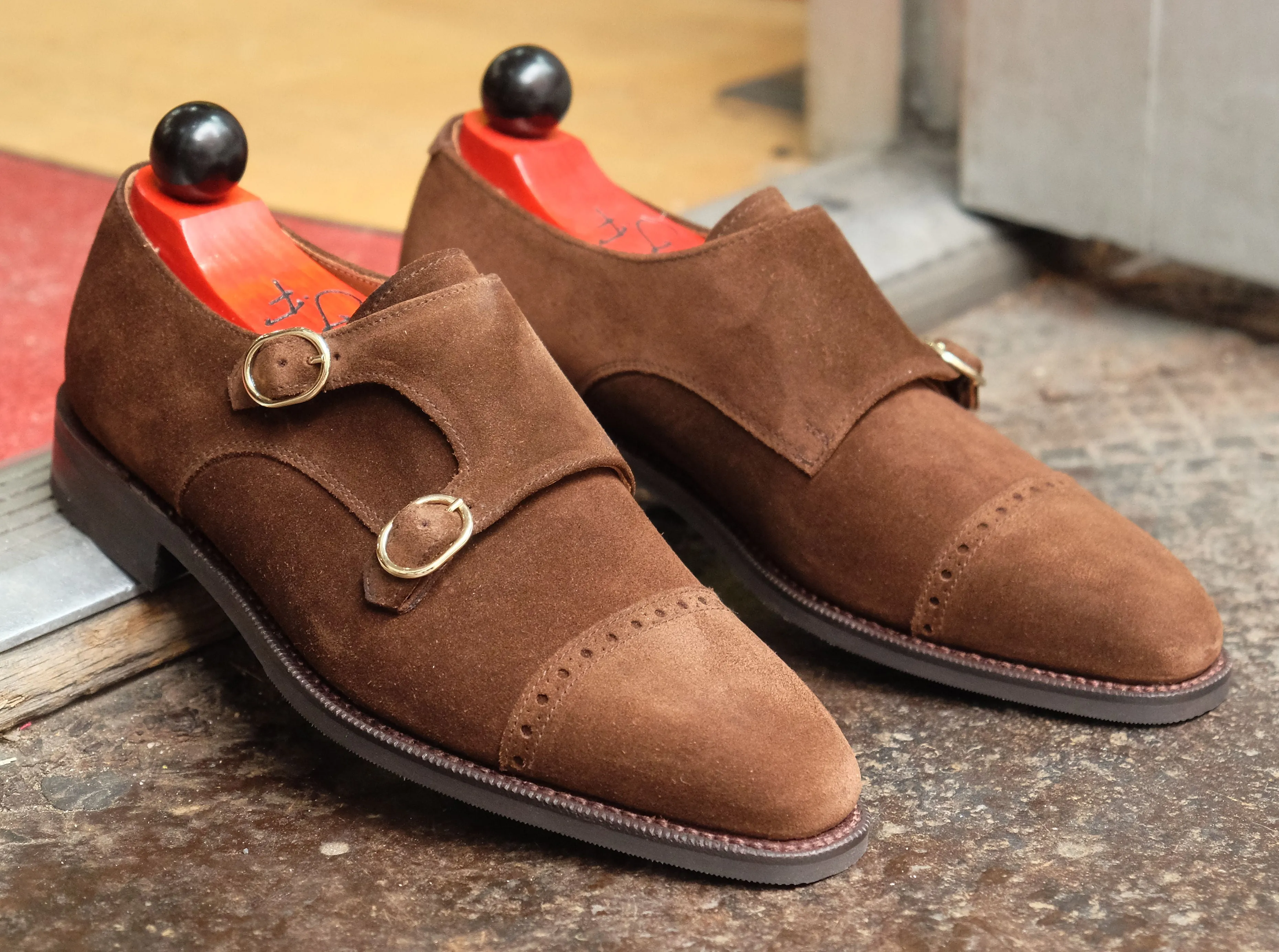 Woodland - MTO - Dark Brown Suede - TMG Last - Single Leather Sole