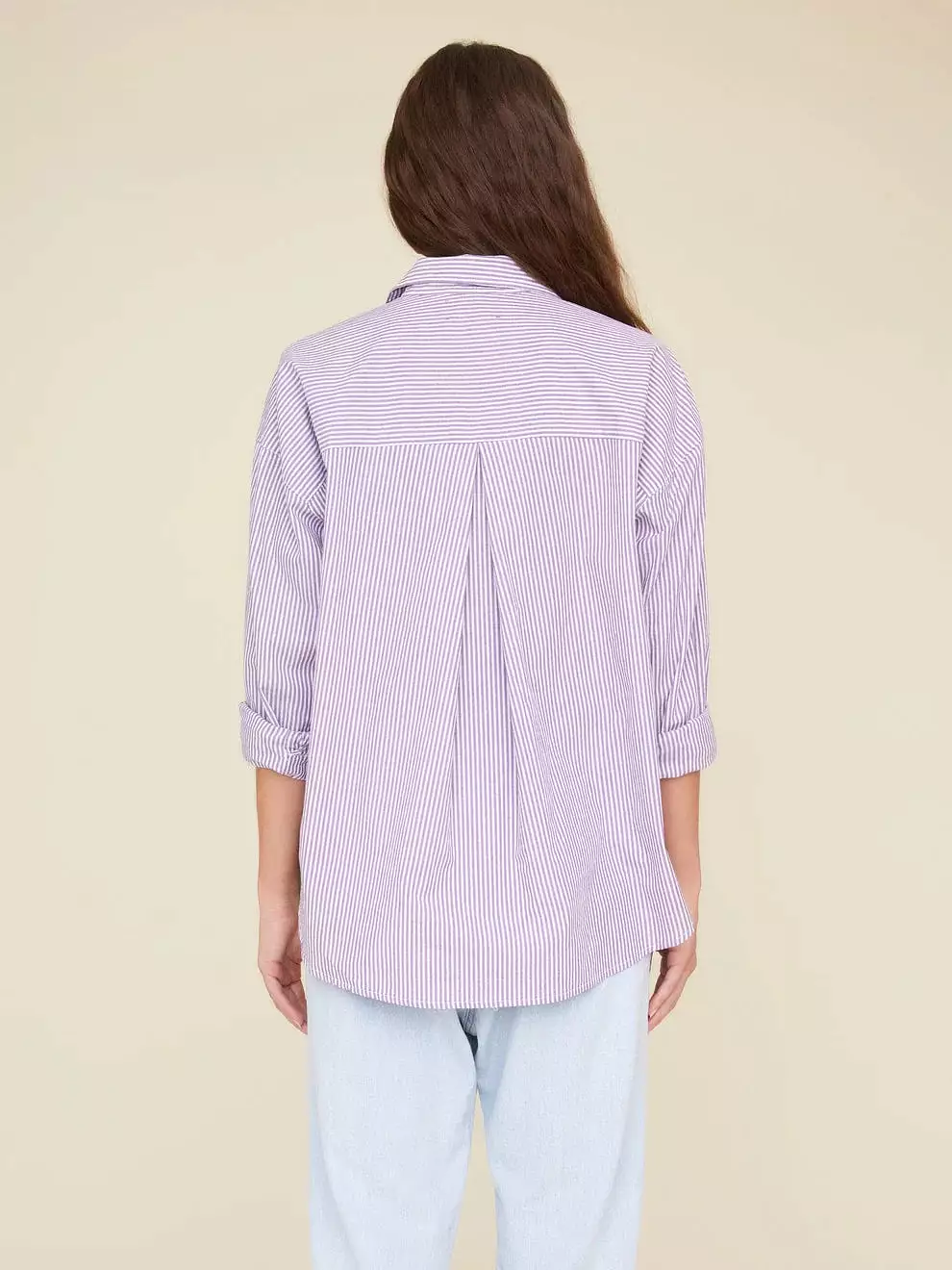 XIRENA Plum Stripe Jordy Shirt